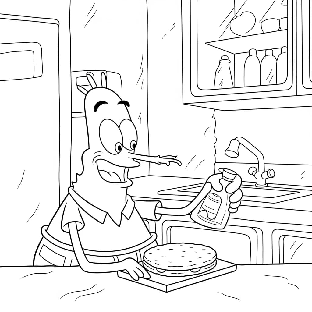 Desenhos do Bob Esponja para Colorir e Imprimir