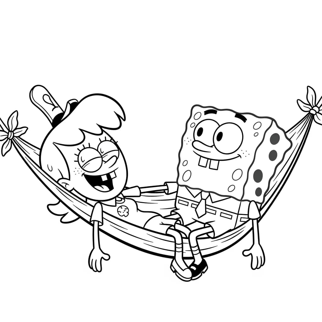 Desenhos do Bob Esponja para Colorir e Imprimir