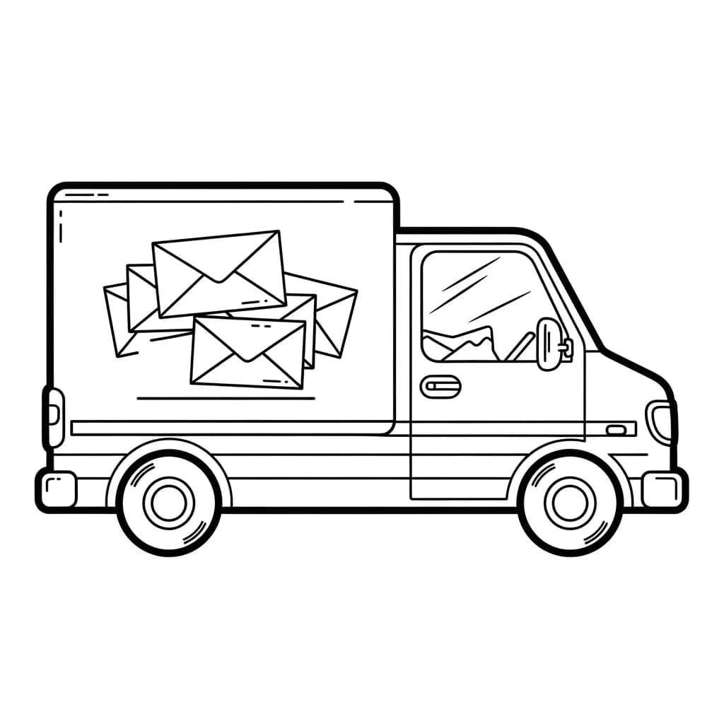 Desenhos de Carros para Imprimir e Colorir