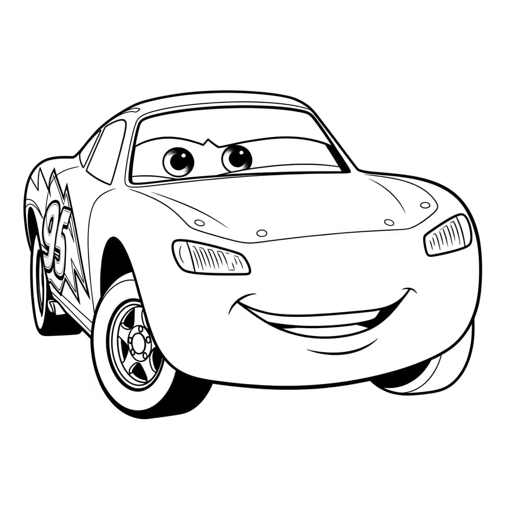 Desenhos de Carros para Imprimir e Colorir
