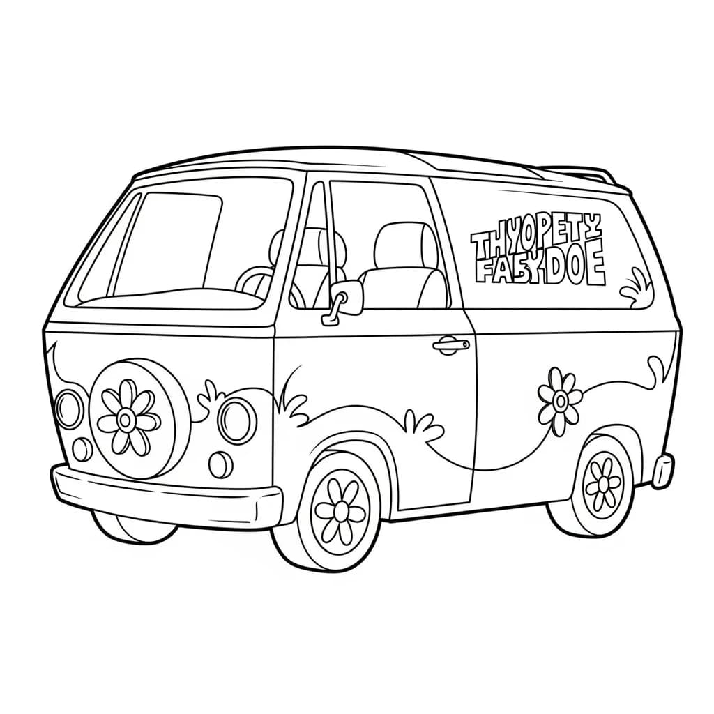 Desenhos de Carros para Imprimir e Colorir