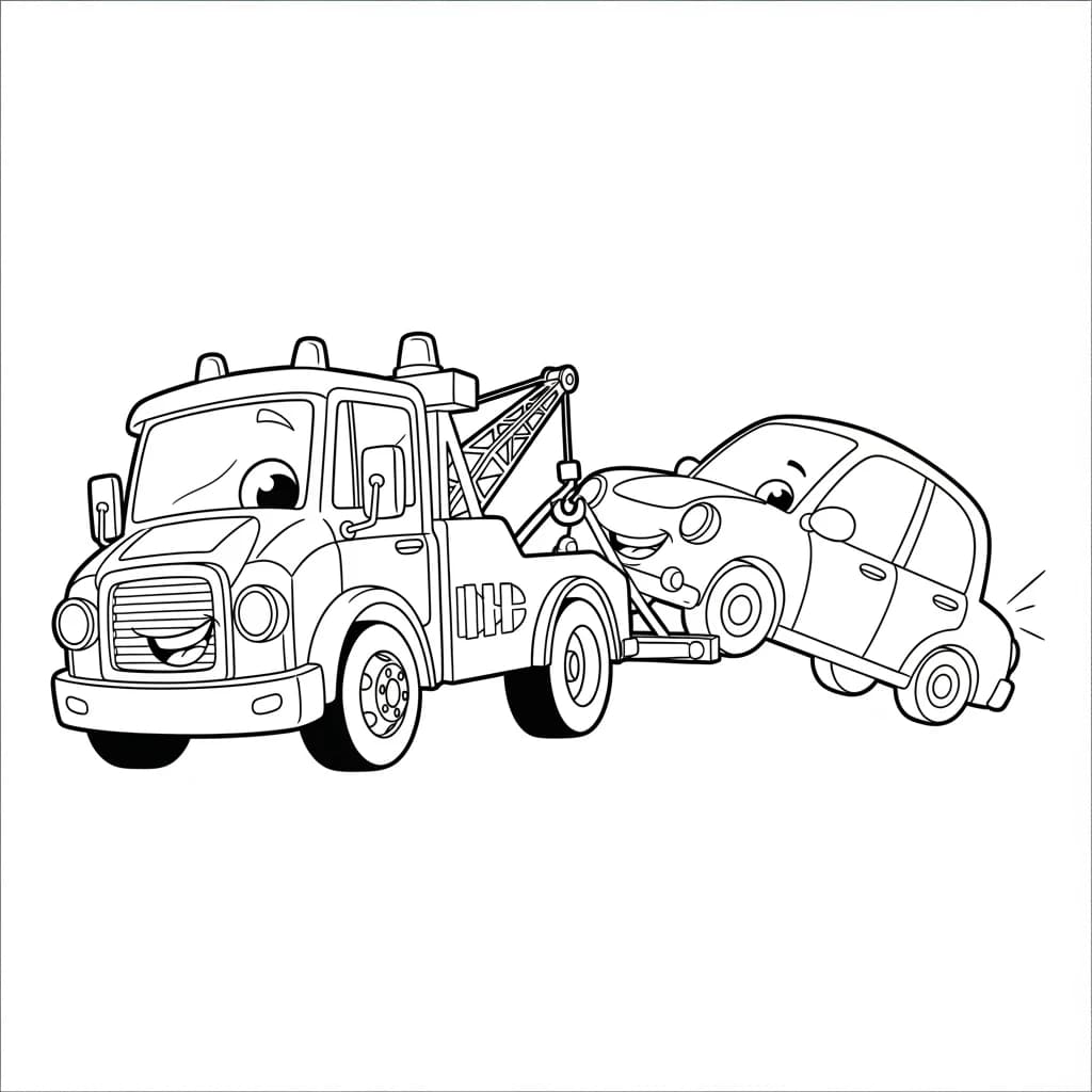 Desenhos de Carros para Imprimir e Colorir