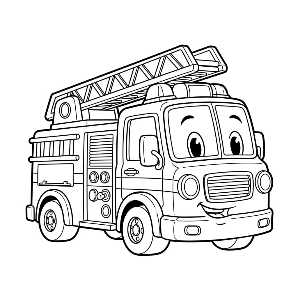 Desenhos de Carros para Imprimir e Colorir