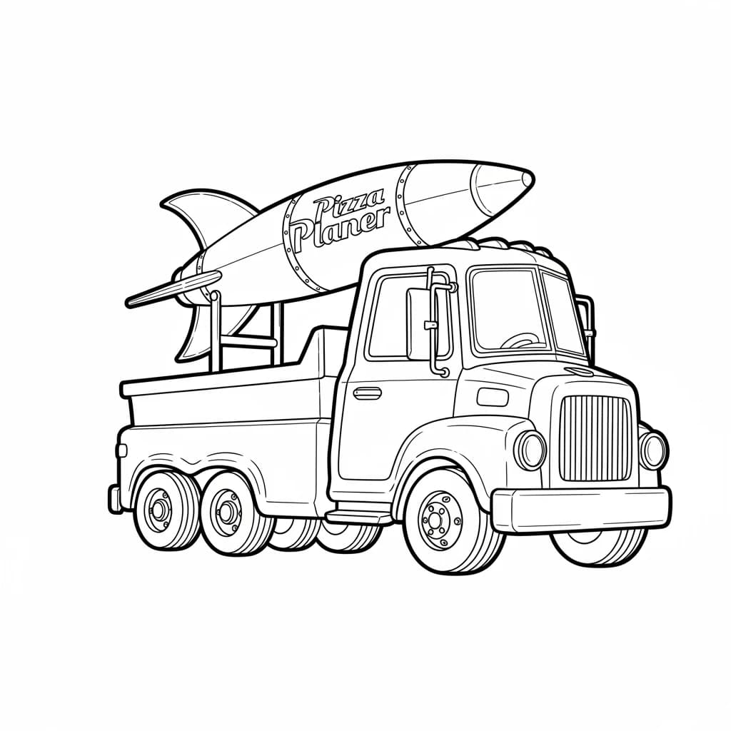 Desenhos de Carros para Imprimir e Colorir