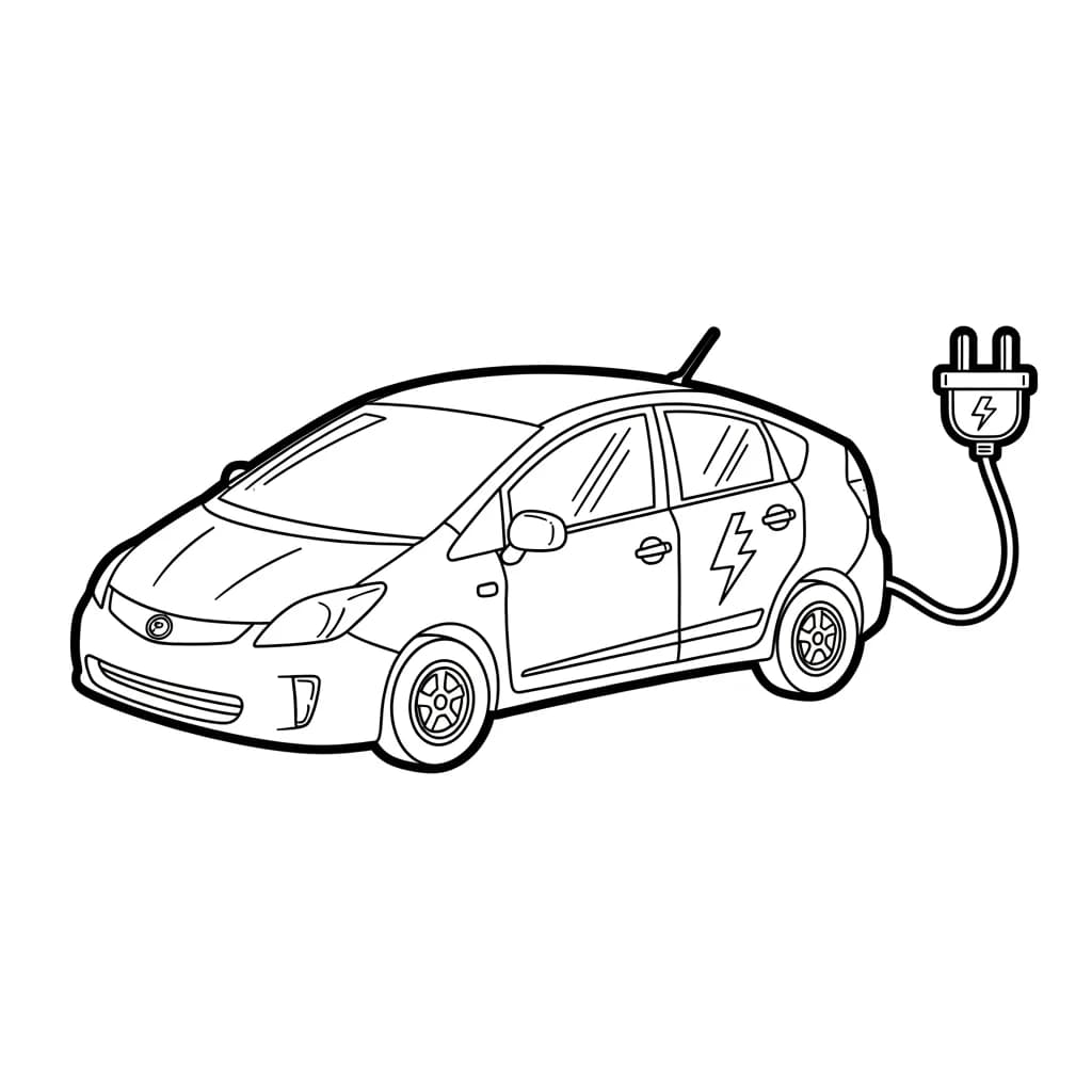 Desenhos de Carros para Imprimir e Colorir
