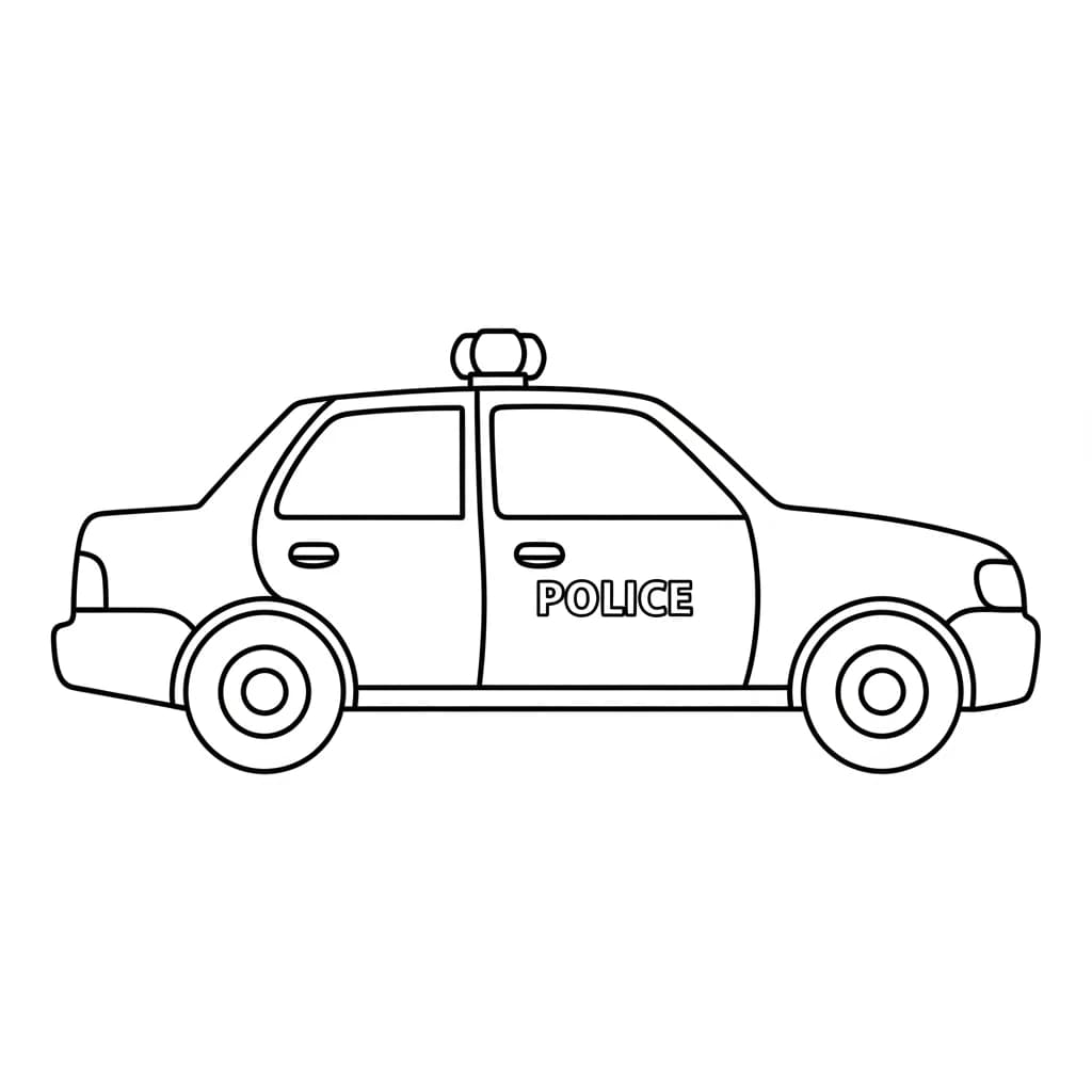 Desenhos de Carros para Imprimir e Colorir