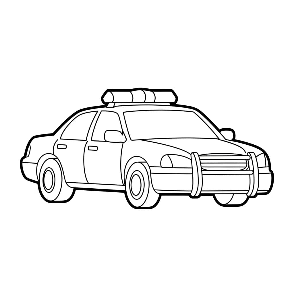 Desenhos de Carros para Imprimir e Colorir