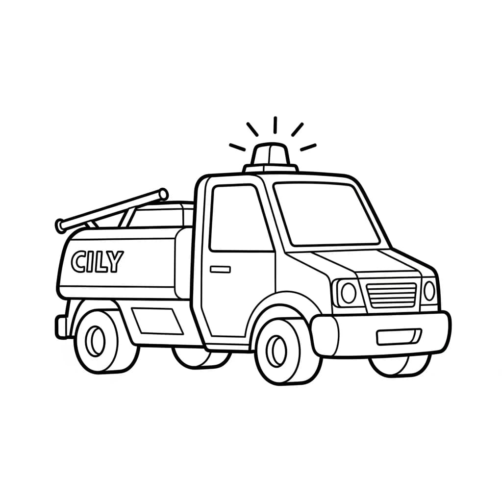 Desenhos de Carros para Imprimir e Colorir