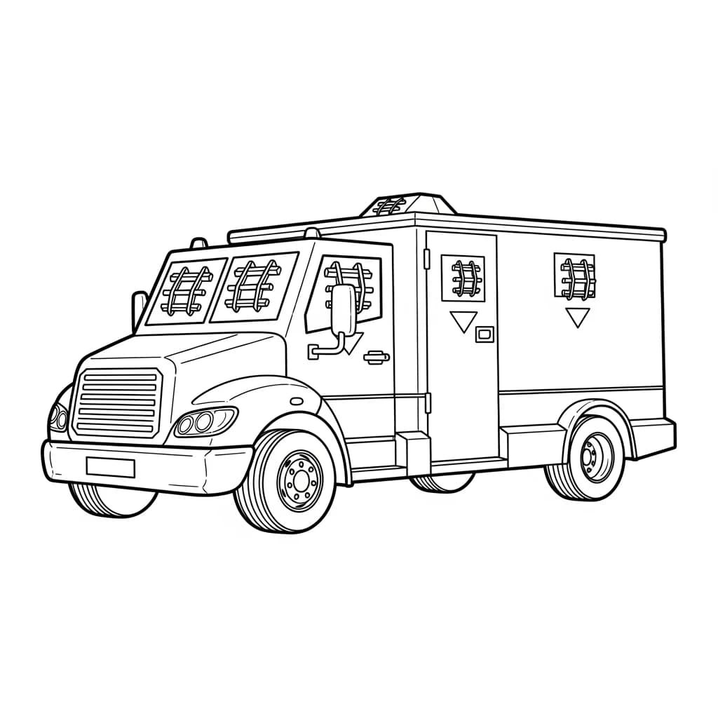 Desenhos de Carros para Imprimir e Colorir
