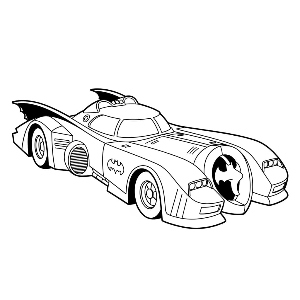 Desenhos de Carros para Imprimir e Colorir