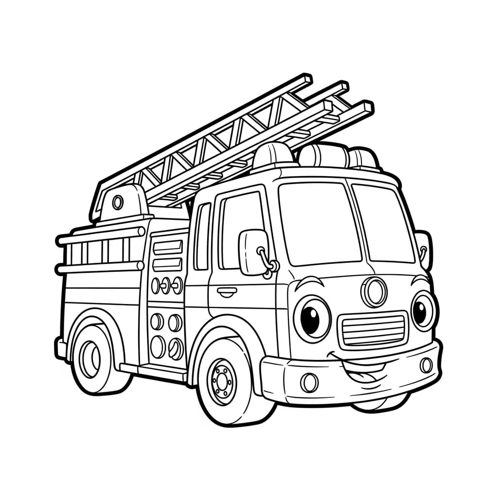 Desenhos de Carros para Imprimir e Colorir