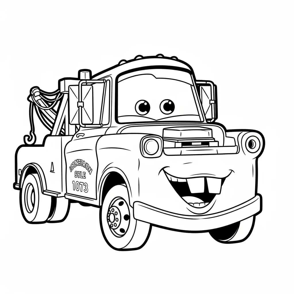 Desenhos de Carros para Imprimir e Colorir