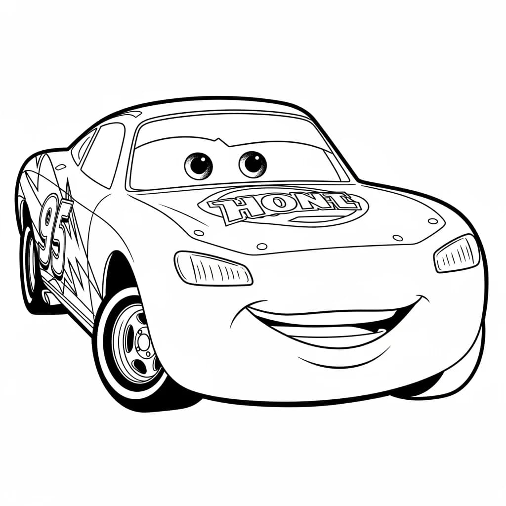 Desenhos de Carros para Imprimir e Colorir