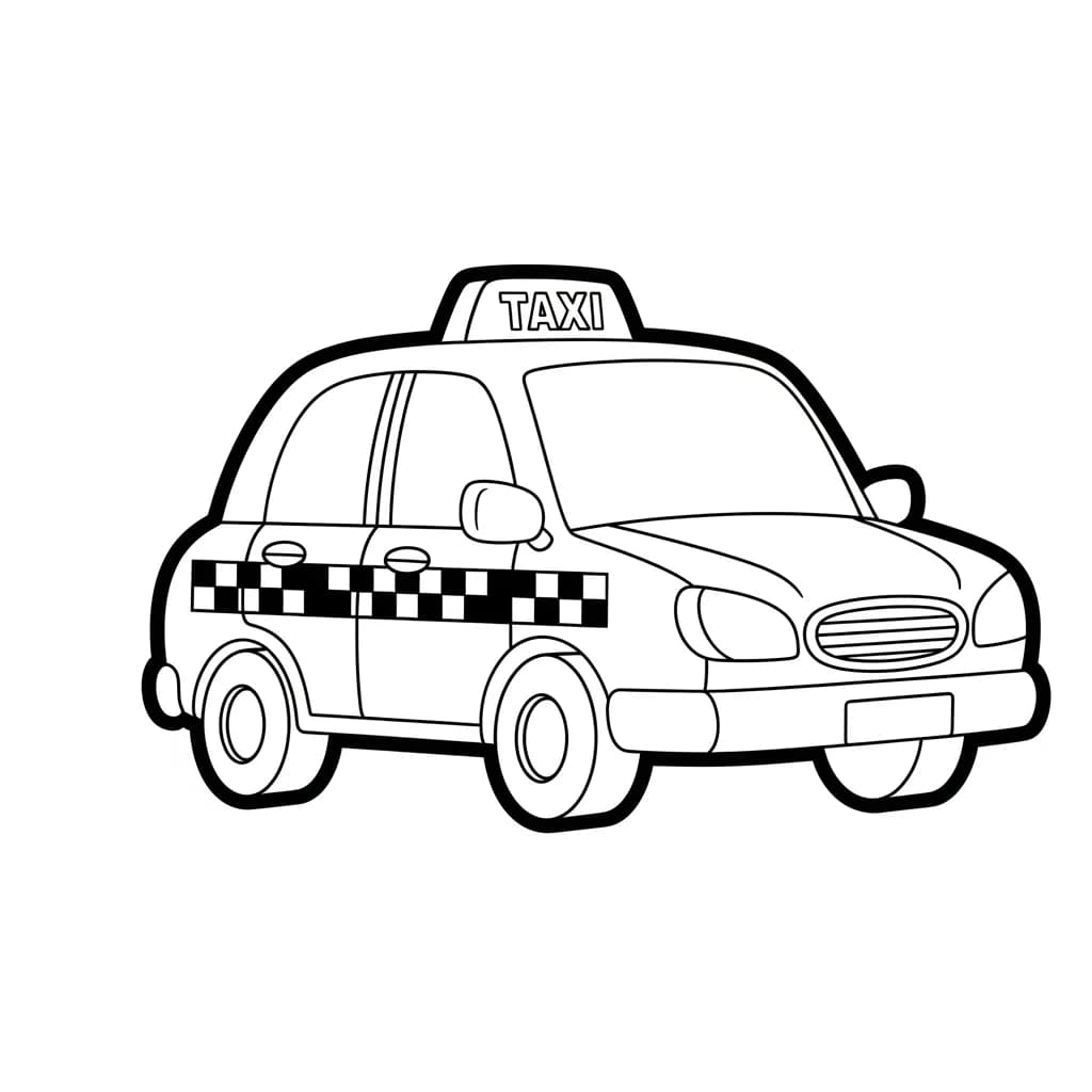 Desenhos de Carros para Imprimir e Colorir