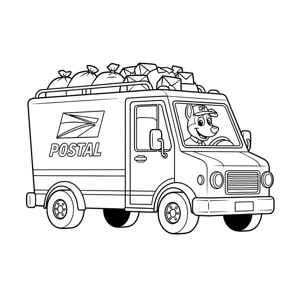 Desenhos de Carros para Imprimir e Colorir