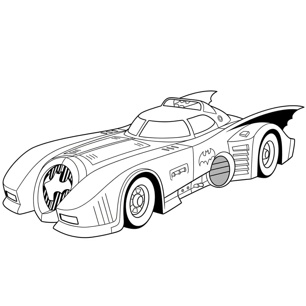 Desenhos de Carros para Imprimir e Colorir
