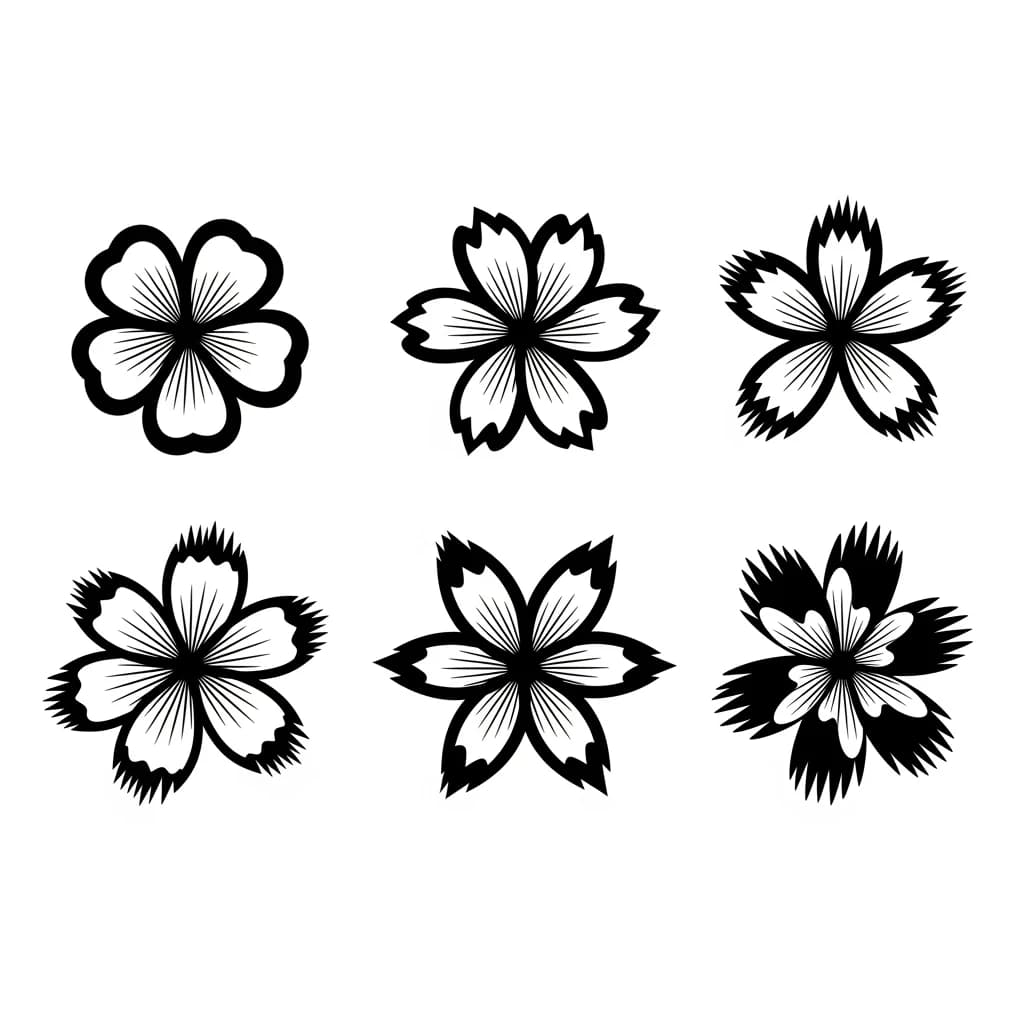Desenhos de Flores para Colorir – Imprima e Divirta-se
