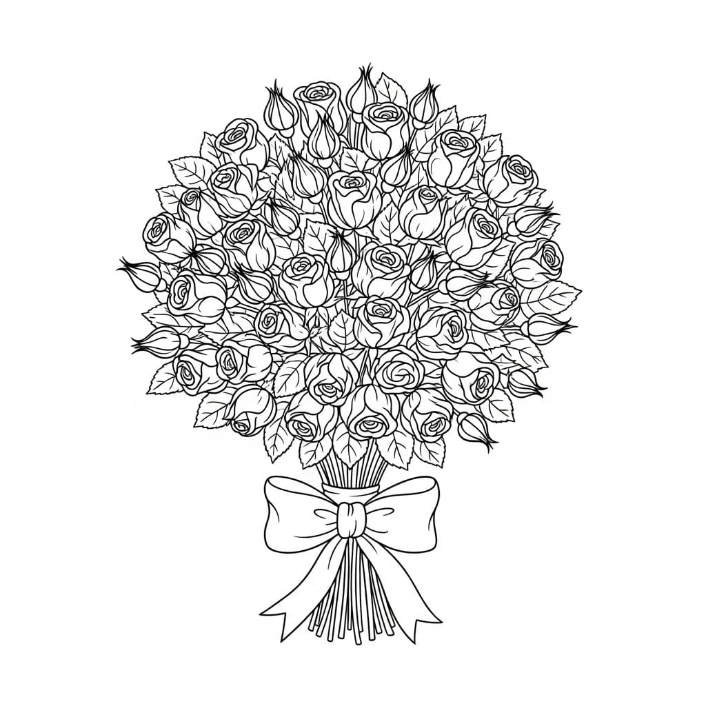 Desenhos de Flores para Colorir – Imprima e Divirta-se