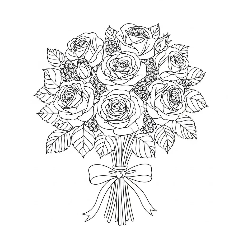 Desenhos de Flores para Colorir – Imprima e Divirta-se