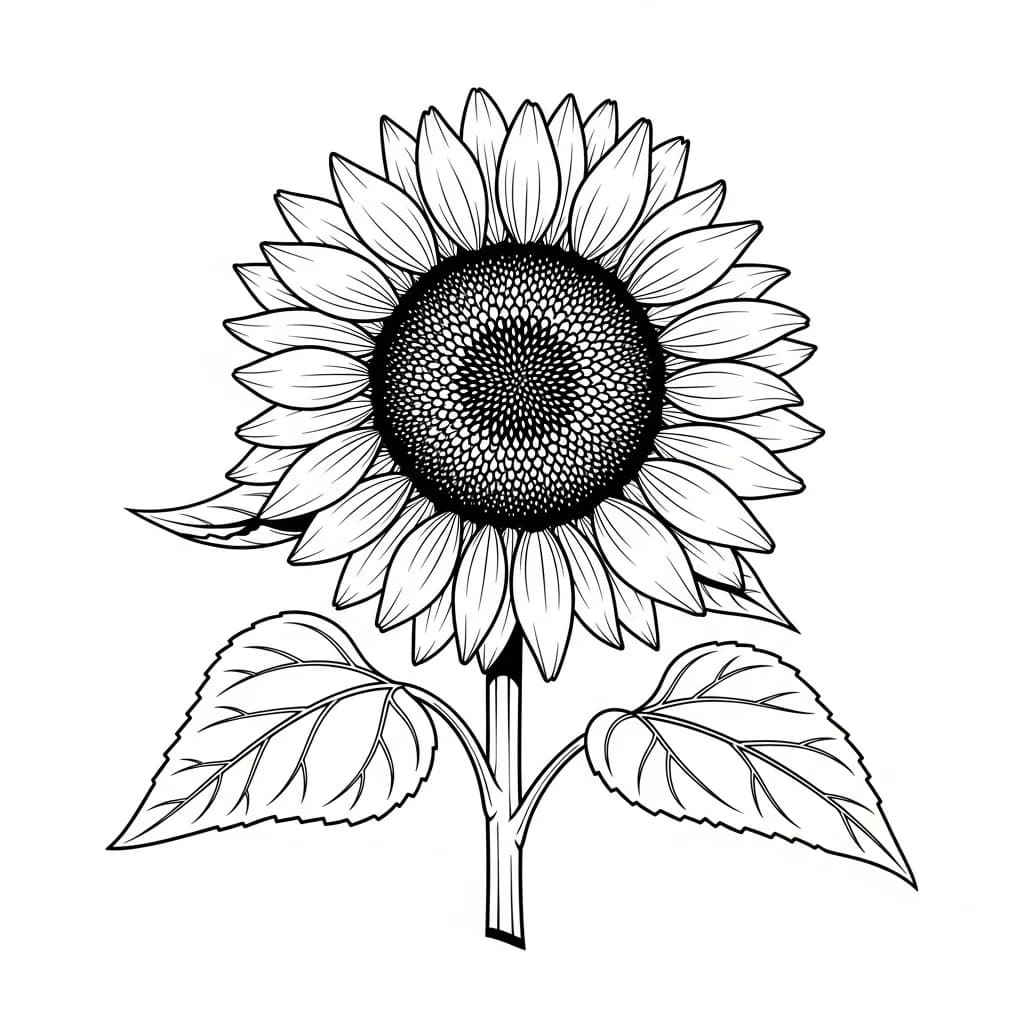 Desenhos de Flores para Colorir – Imprima e Divirta-se