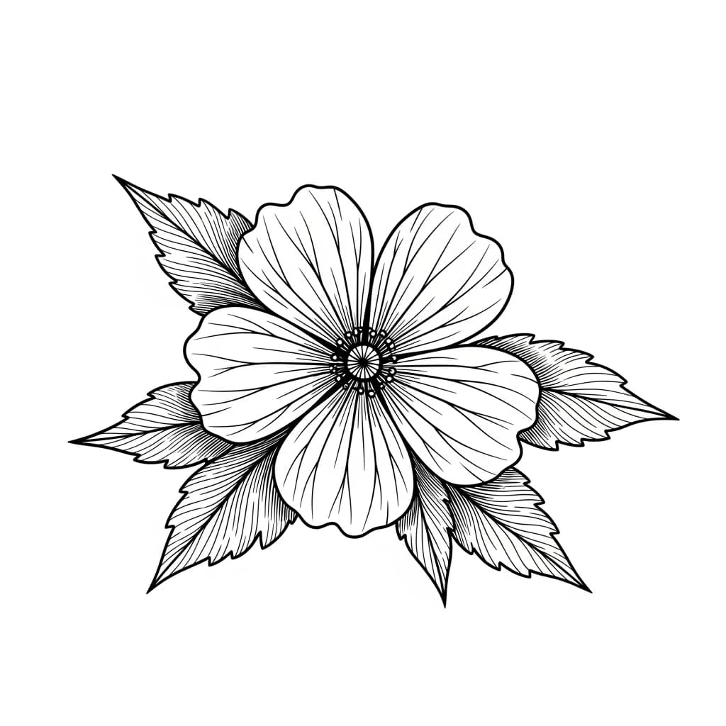 Desenhos de Flores para Colorir – Imprima e Divirta-se