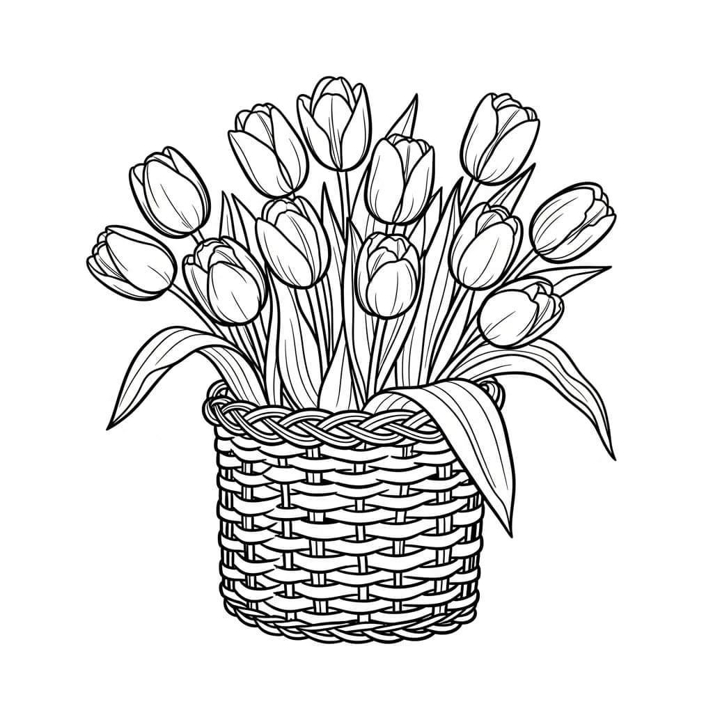 Desenhos de Flores para Colorir – Imprima e Divirta-se