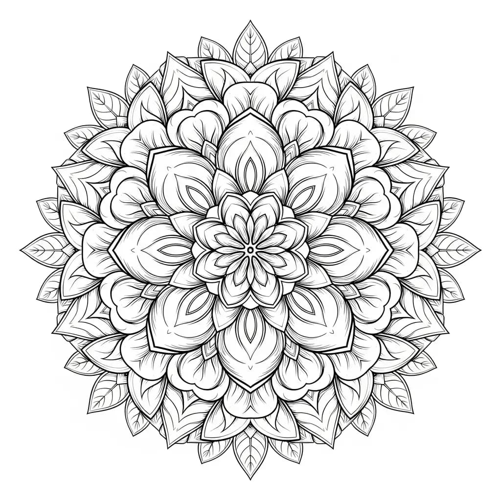 Desenhos de Flores para Colorir – Imprima e Divirta-se