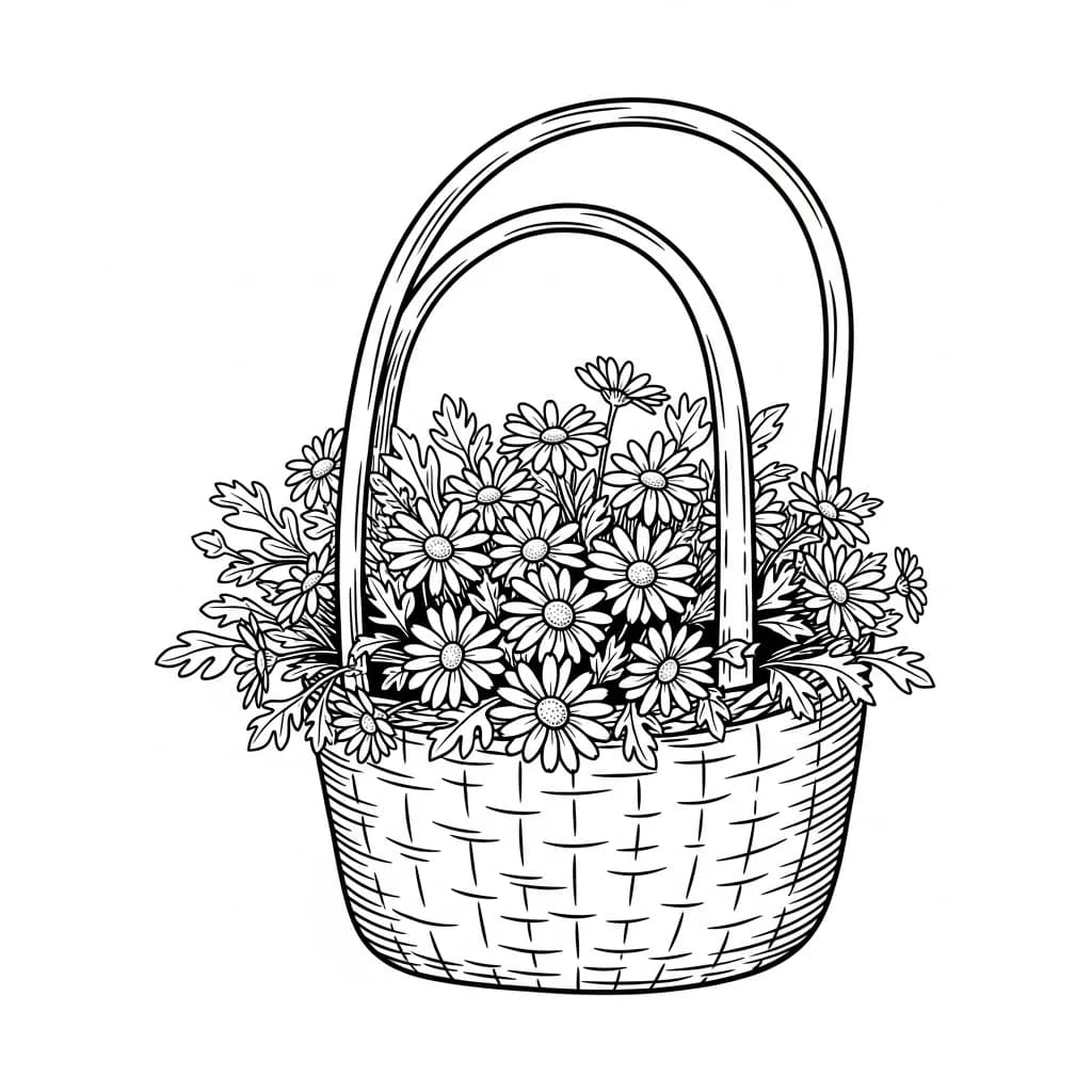 Desenhos de Flores para Colorir – Imprima e Divirta-se
