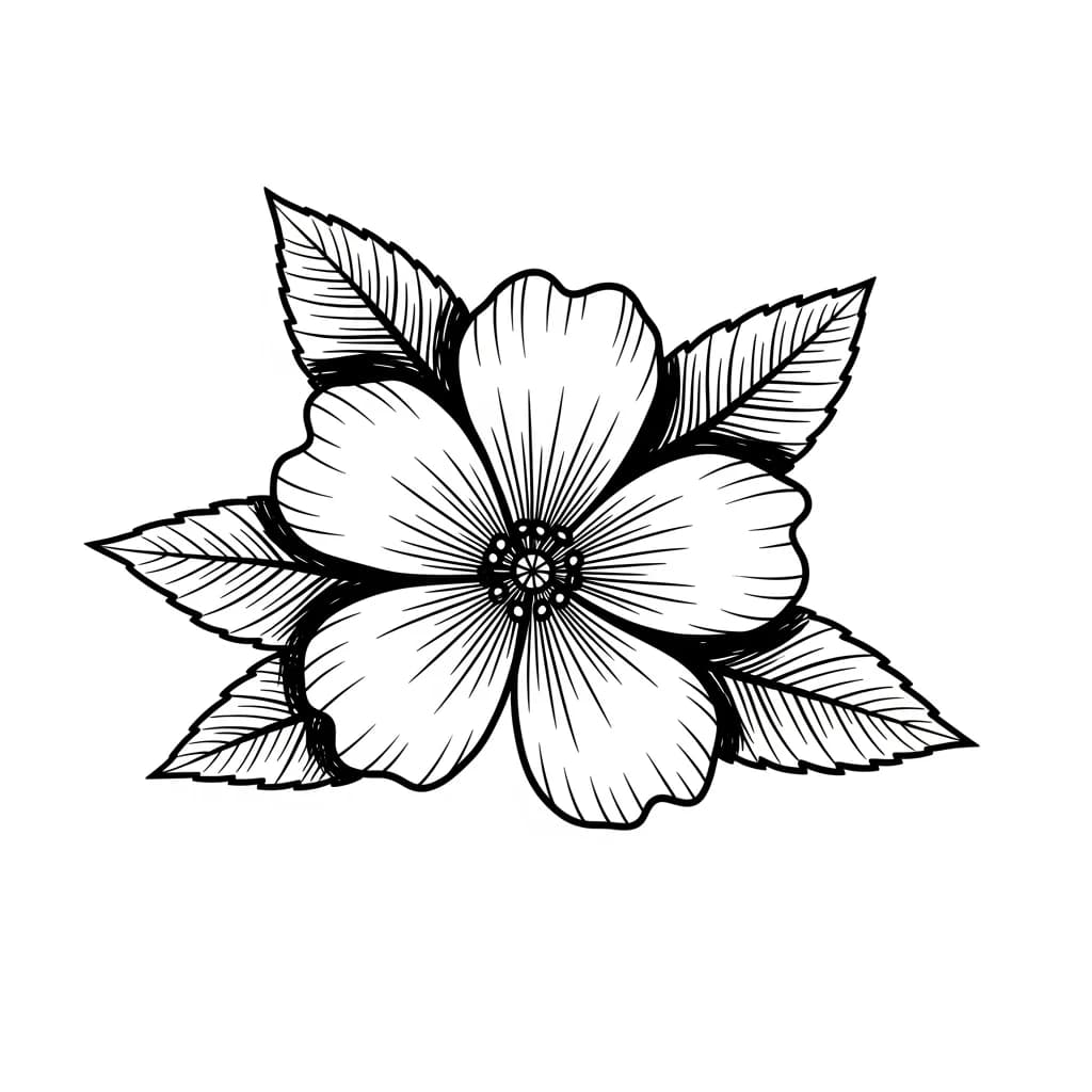 Desenhos de Flores para Colorir – Imprima e Divirta-se
