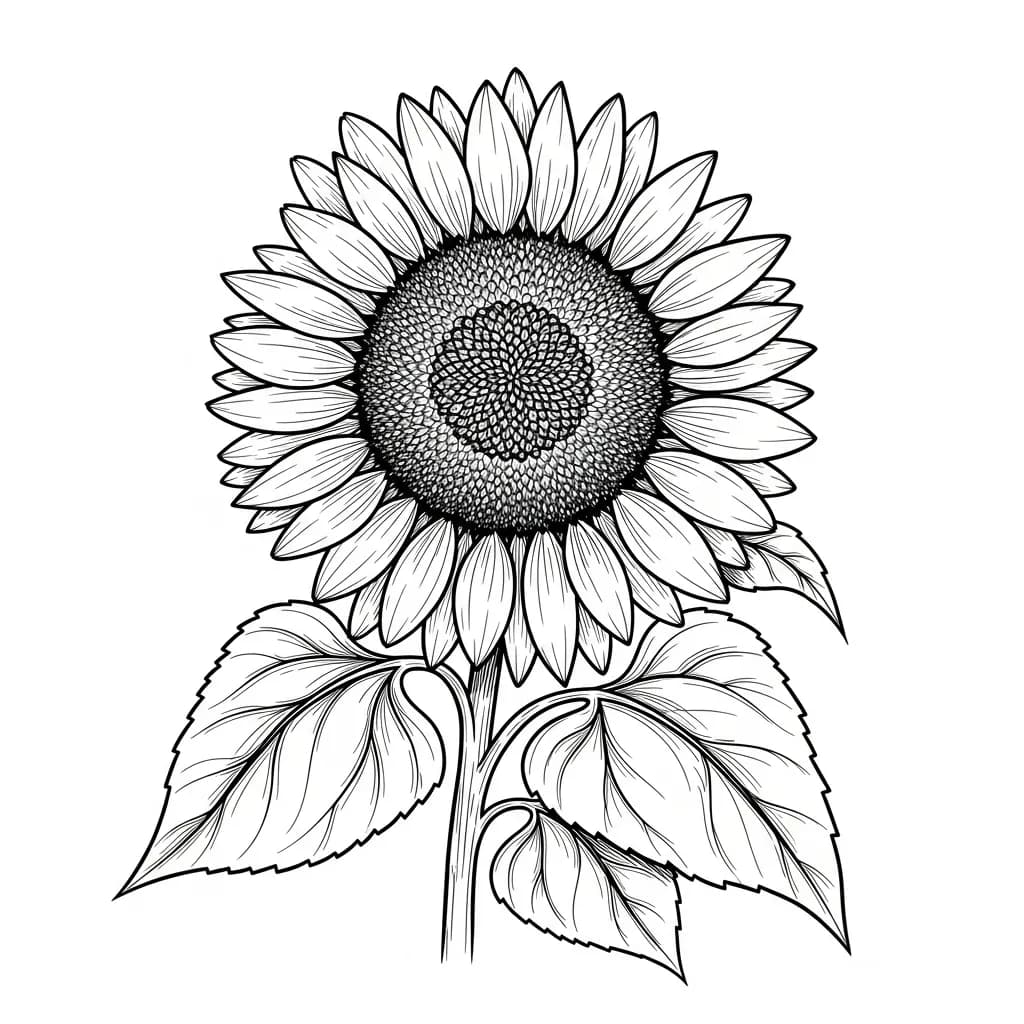 Desenhos de Flores para Colorir – Imprima e Divirta-se