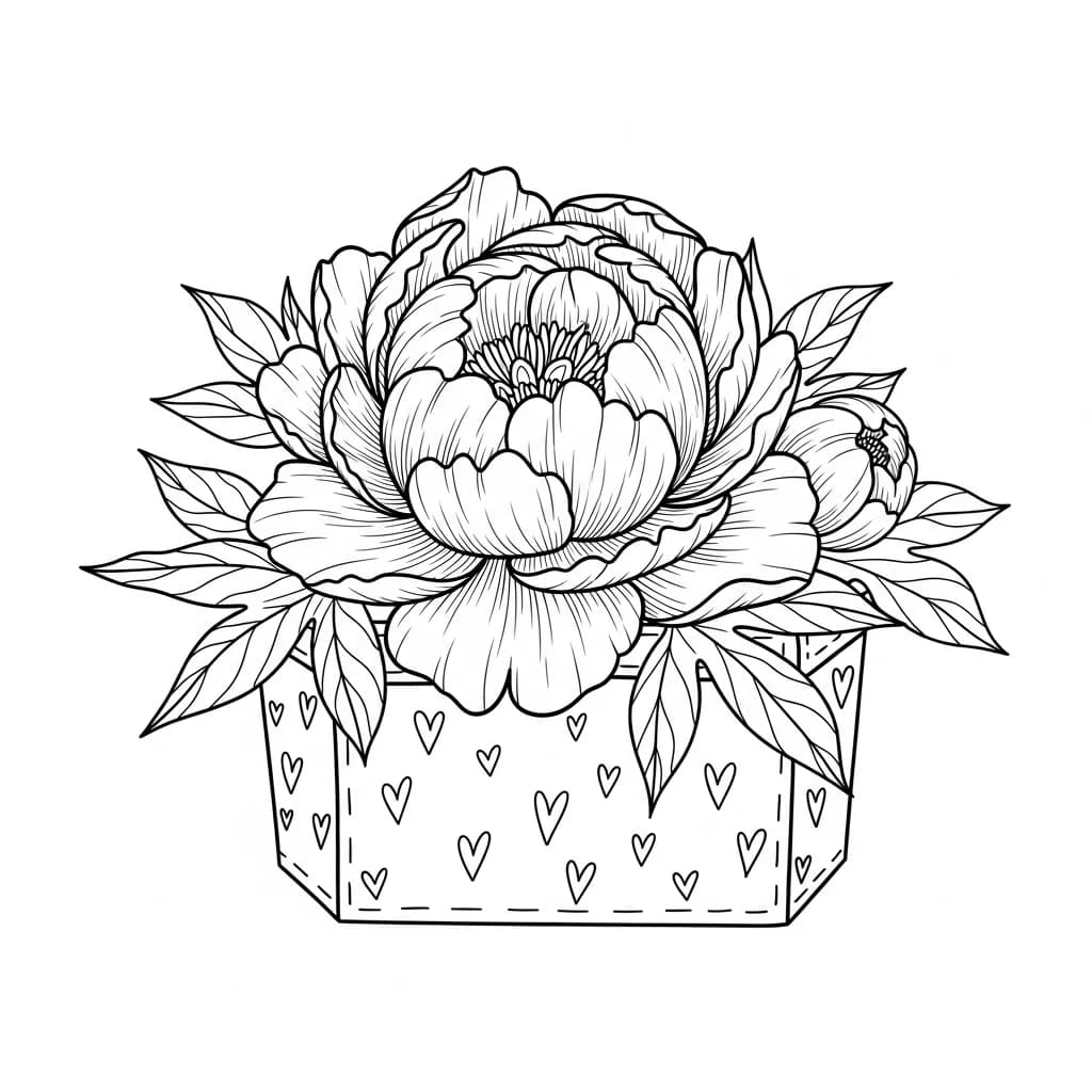 Desenhos de Flores para Colorir – Imprima e Divirta-se