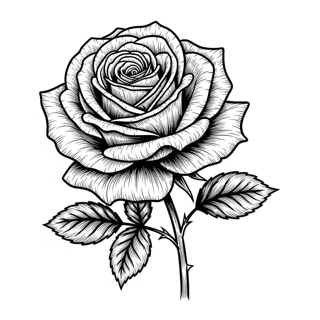Desenhos de Flores para Colorir – Imprima e Divirta-se