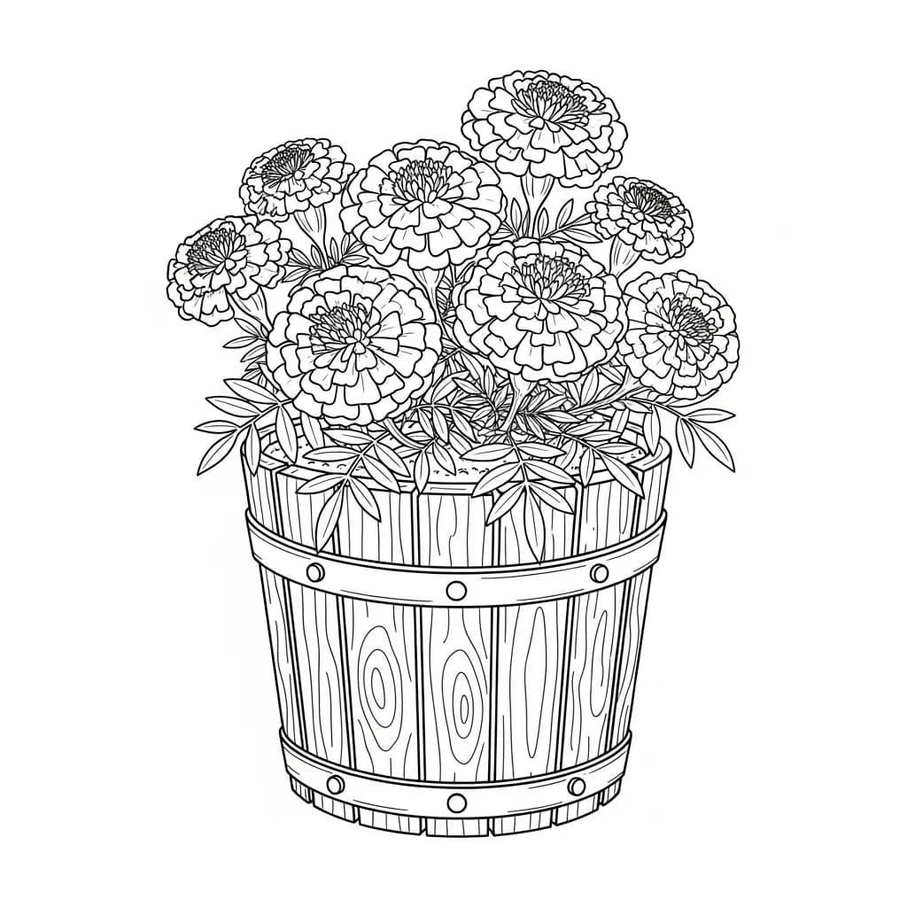 Desenhos de Flores para Colorir – Imprima e Divirta-se