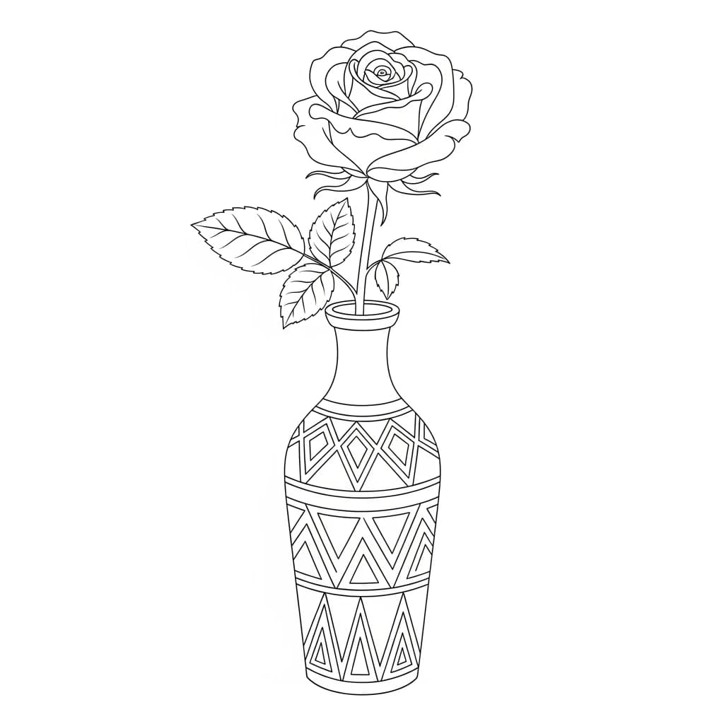 Desenhos de Flores para Colorir – Imprima e Divirta-se