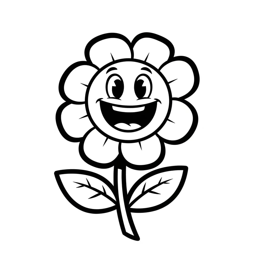 Desenhos de Flores para Colorir – Imprima e Divirta-se