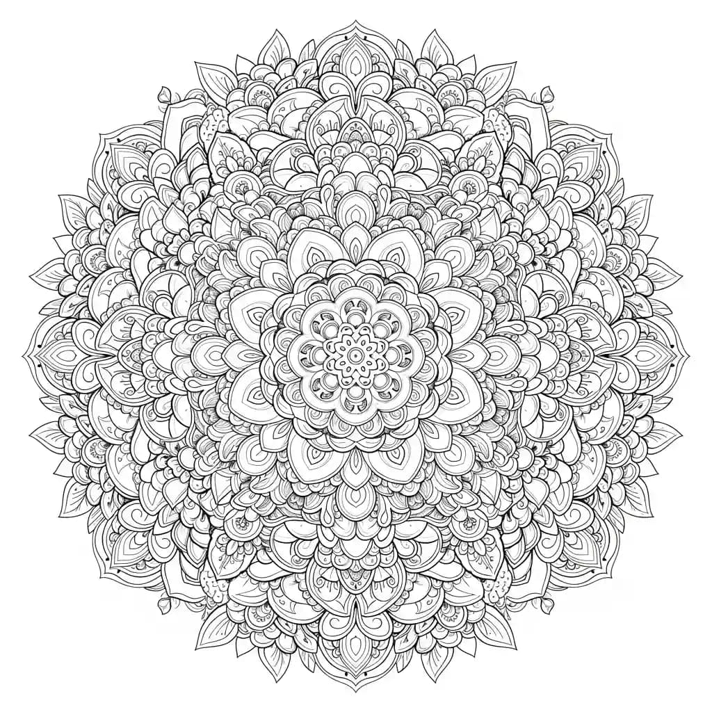 Desenhos de Flores para Colorir – Imprima e Divirta-se
