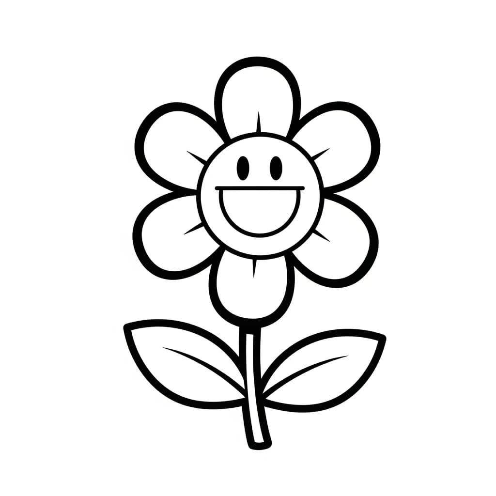 Desenhos de Flores para Colorir – Imprima e Divirta-se