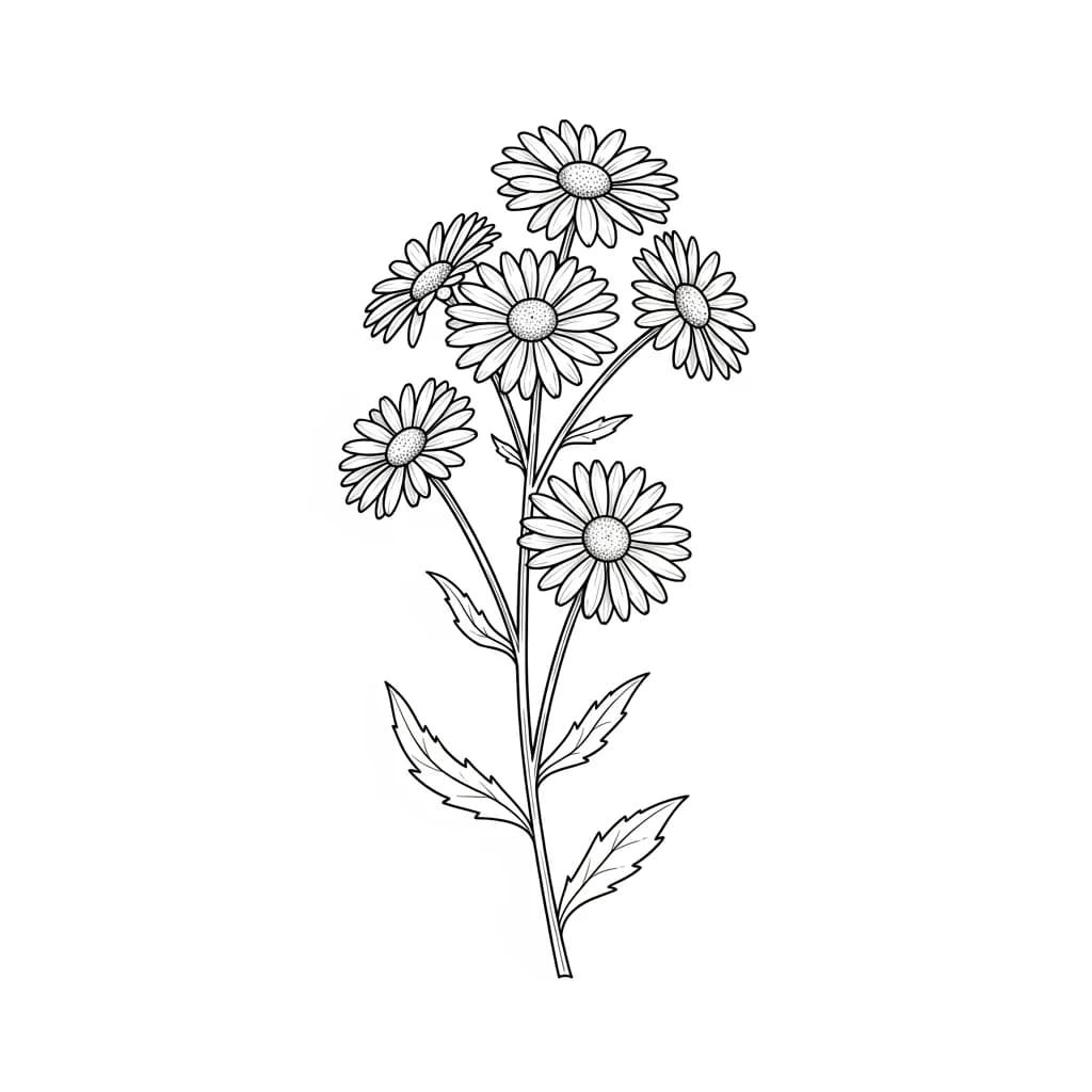 Desenhos de Flores para Colorir – Imprima e Divirta-se