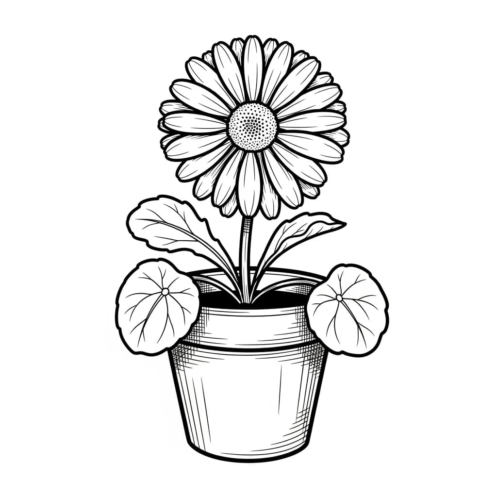 Desenhos de Flores para Colorir – Imprima e Divirta-se