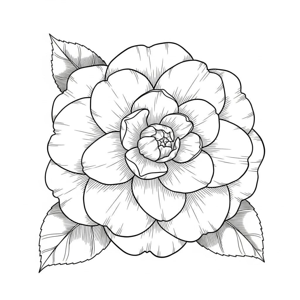 Desenhos de Flores para Colorir – Imprima e Divirta-se