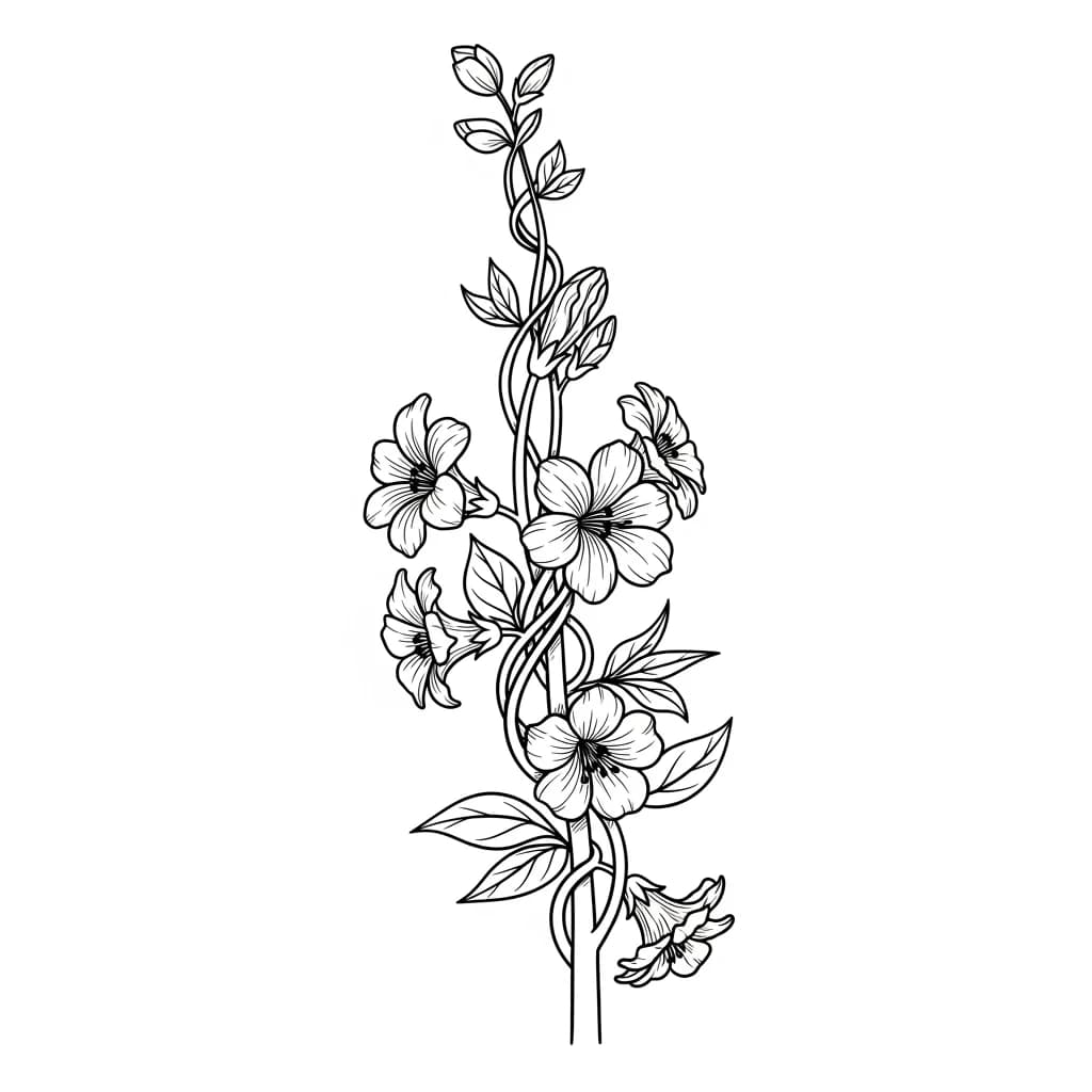 Desenhos de Flores para Colorir – Imprima e Divirta-se
