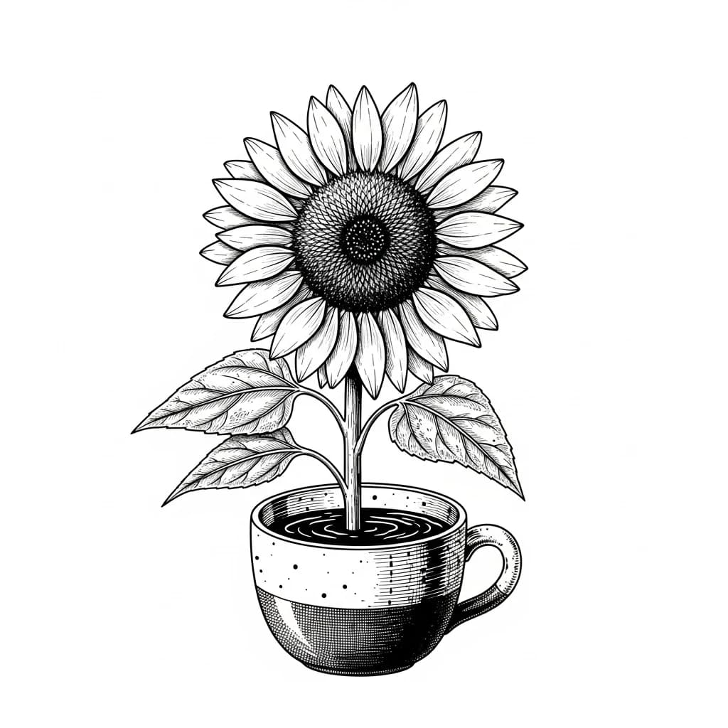 Desenhos de Flores para Colorir – Imprima e Divirta-se