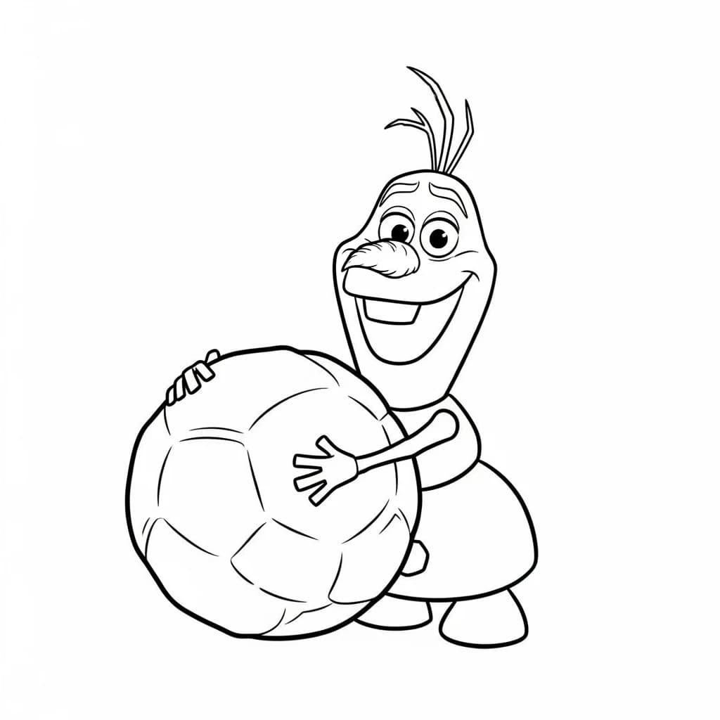Desenhos da Frozen para Colorir e Imprimir