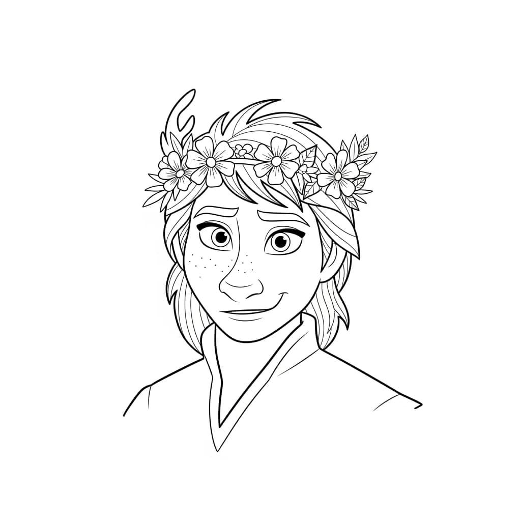 Desenhos da Frozen para Colorir e Imprimir