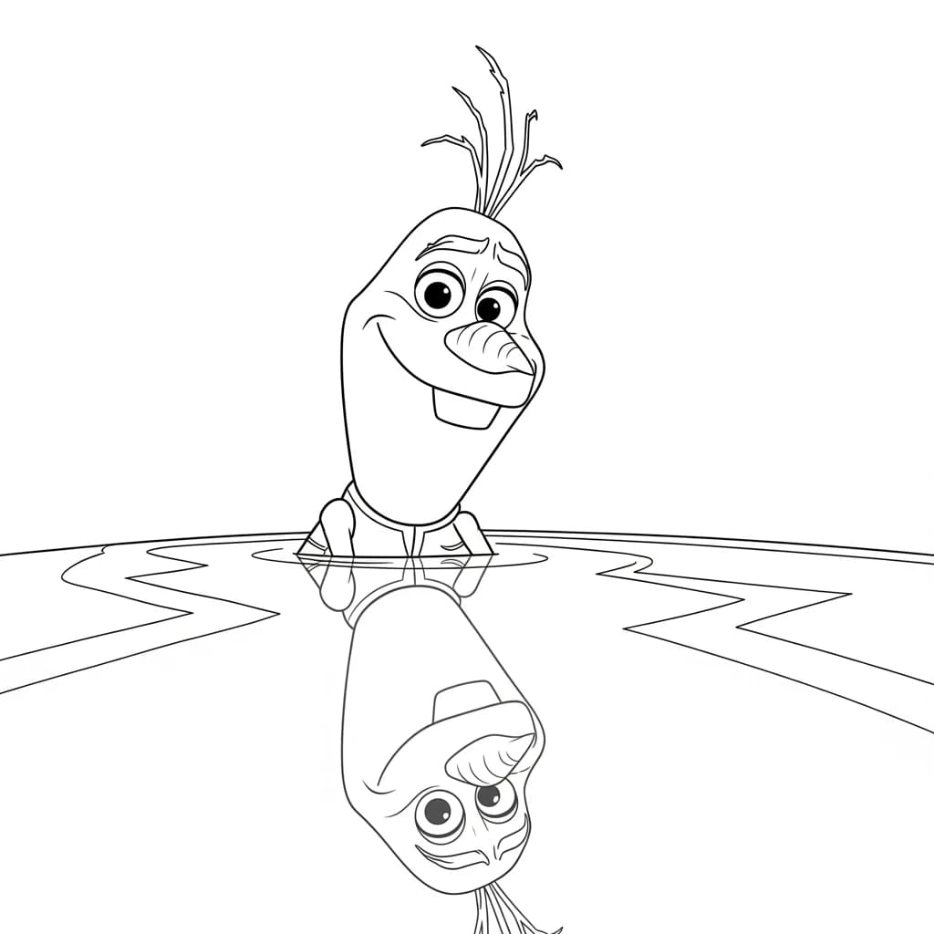 Desenhos da Frozen para Colorir e Imprimir
