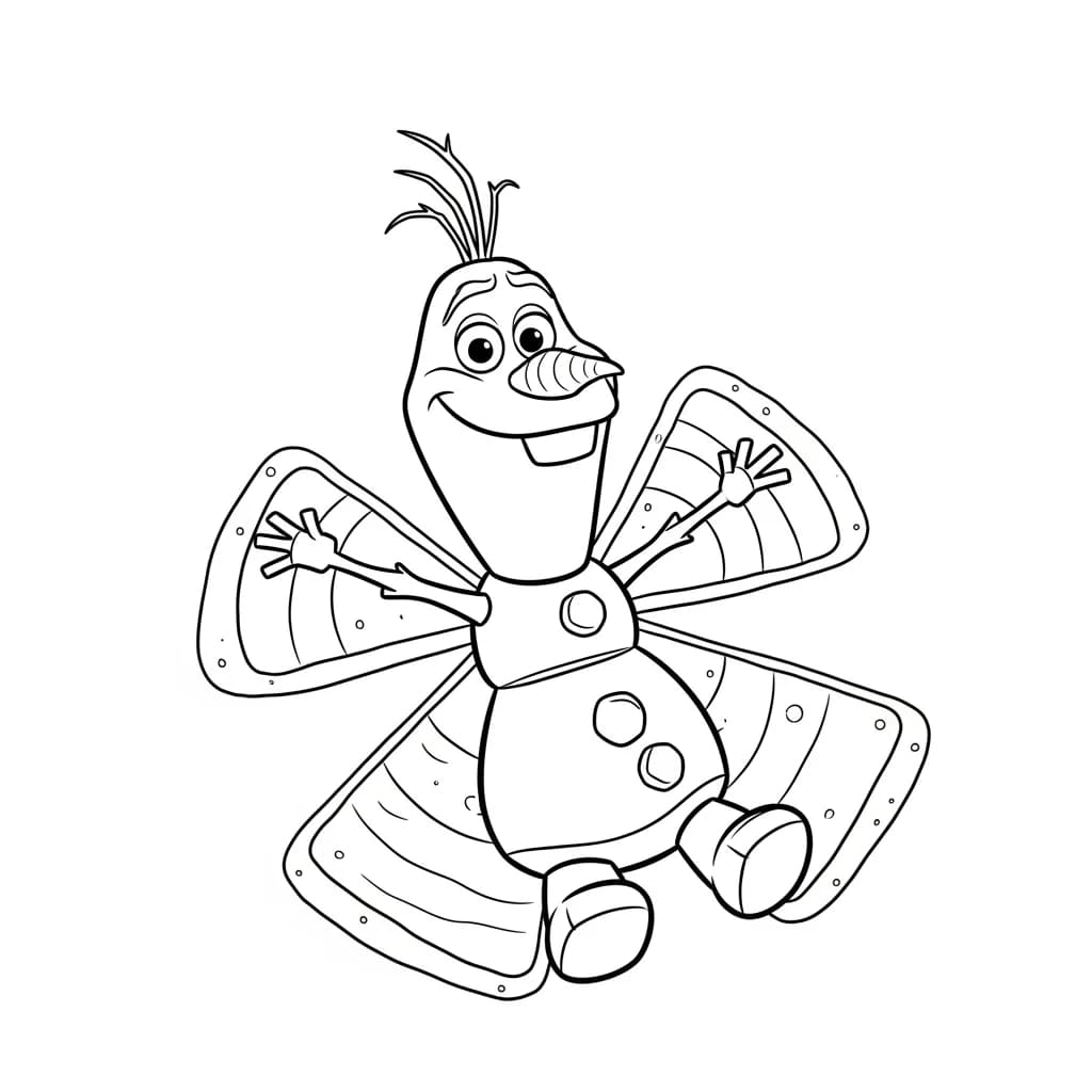 Desenhos da Frozen para Colorir e Imprimir