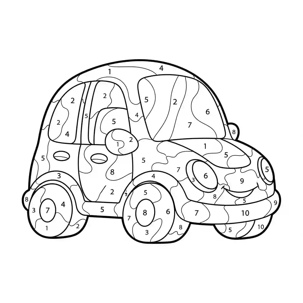 desenho de Toddlers para imprimir e colorir