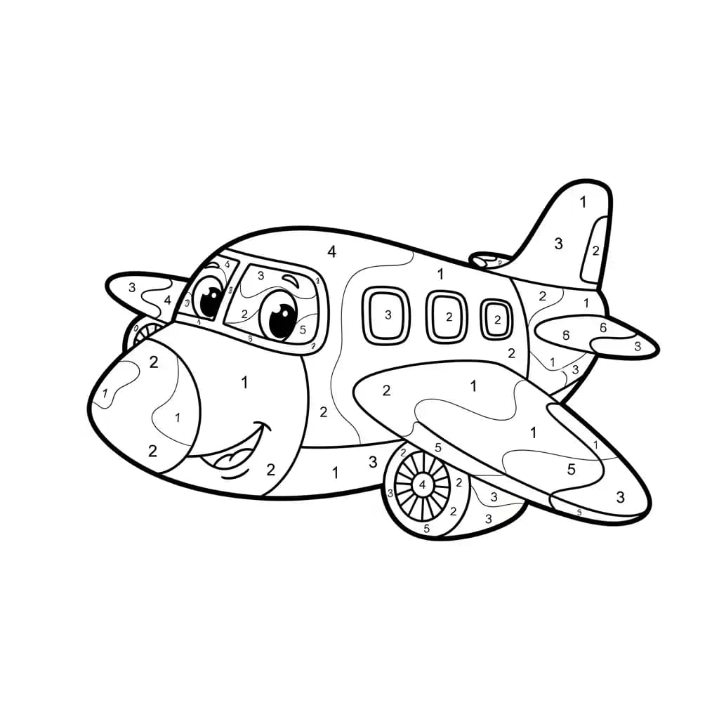 desenho de Toddlers para imprimir e colorir