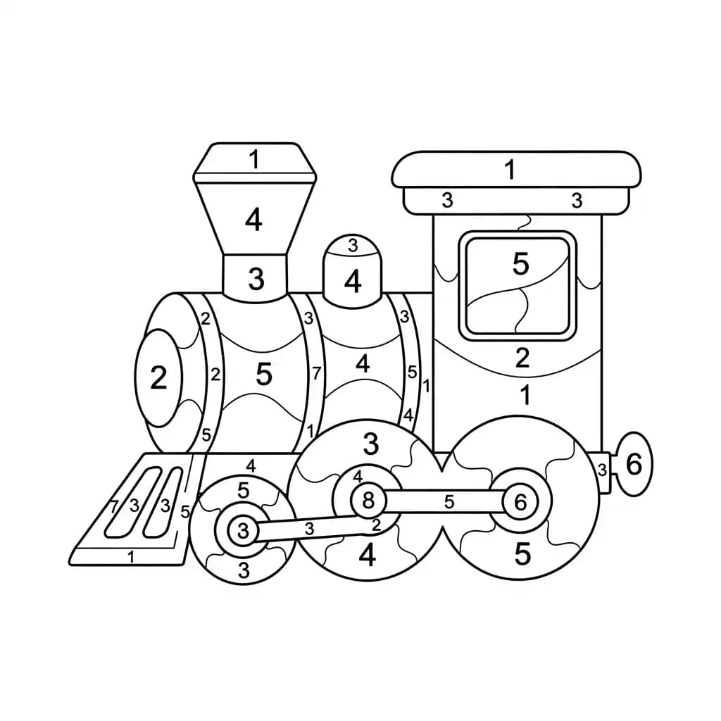 desenho de Toddlers para imprimir e colorir