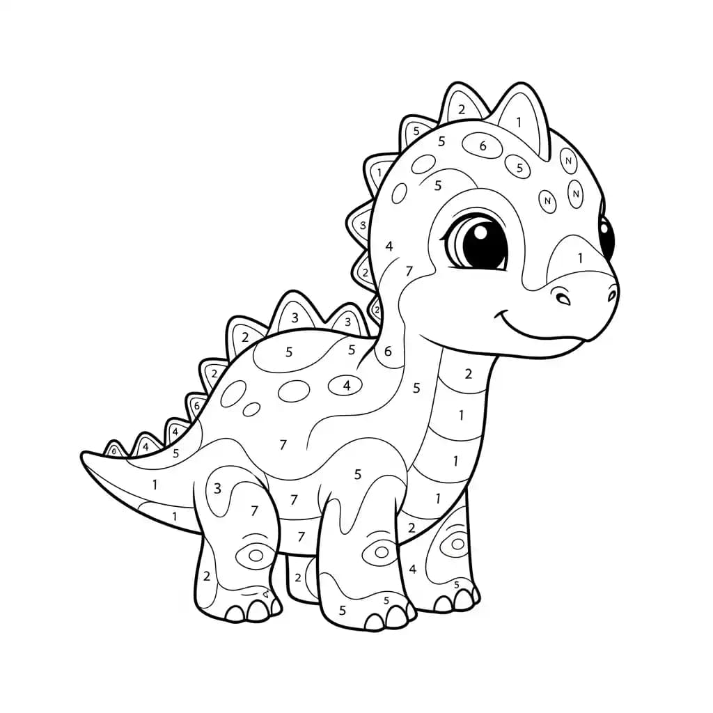 desenho de Toddlers para imprimir e colorir